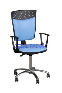 Krzesło STAŚ/SGK/P (stelaż chrom)