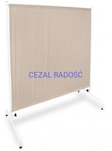 Parawan metalowy PRM 1S W1 na stopkach (składany)