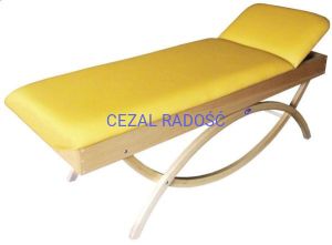 Stół rehabilitacyjny drewniany EUREKA– regulacja zagłówka +40°