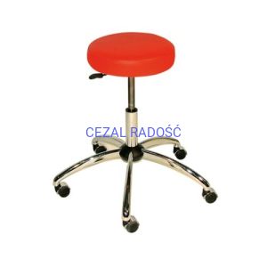 Taboret lekarski OLIVIA (stelaż chrom)