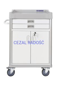 Wózek do rozwożenia i przechowywania leków 2SC