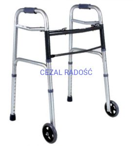Balkonik rehabilitacyjny z kółkami