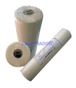 Podkład higieniczny, bibułowy jednowarstwowy-podfoliowany 60cm x 50mb BIAŁY