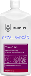 VELODES SOFT 500ml - Dezynfekcja Rąk