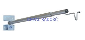 Wieszak na kroplówki ścienny – teleskopowy SK804 INOX 