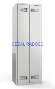 Szafa ubraniowa BHP dwudrzwiowa BHP/2/2