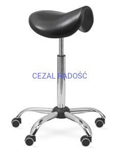 Taboret ERGO SPS podstawa chrom/siedzisko poliuretan