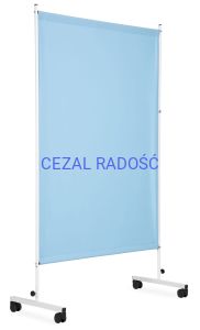 Parawan medyczny jednoskrzydłowy PM-1 zmywalny