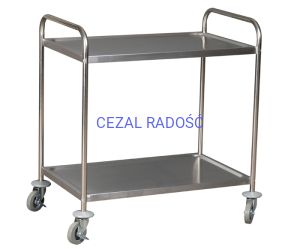 Stolik zabiegowy ze stali nierdzewnej STN-12 