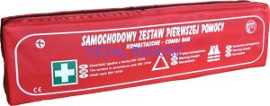 Samochodowy zestaw pierwszej pomocy