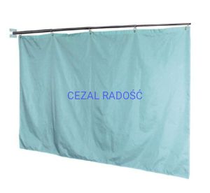 Parawan teleskopowy ścienny P807 INOX 